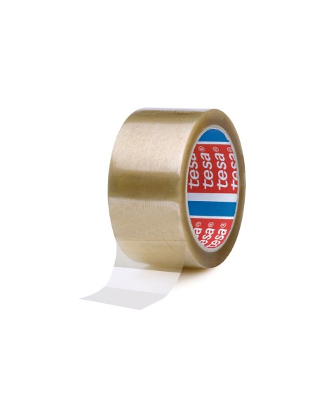 Cinta adhesiva tesa pp transparente 132 mt x 50...
