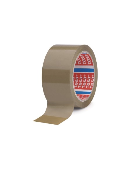 Cinta adhesiva tesa marron pp 132 mt x 50 mm...