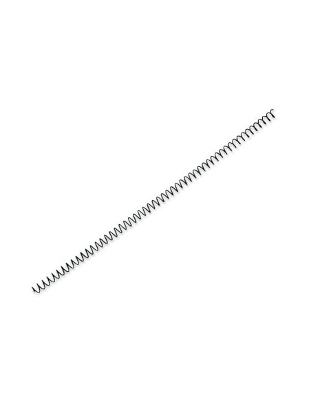 Espiral metalico yosan negro paso 64 5:1 16 mm...