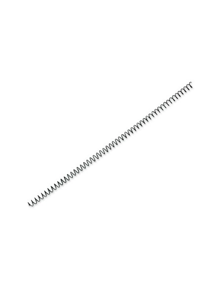 Espiral metalico yosan negro paso 64 5:1 8 mm calibre 1,00 mm