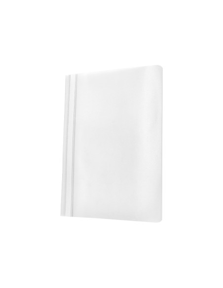 Carpeta dossier fastener plastico q-connect din a4 blanco