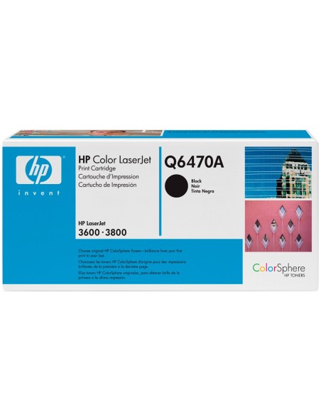 Toner hp laserjet color 3600/ 3800 negro -mas...