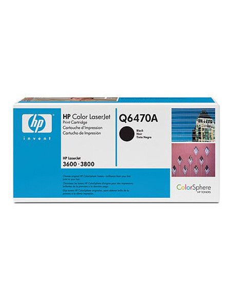 Toner hp laserjet color 3600/ 3800 negro -mas de 6.000 pag-