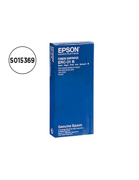 Cinta impresora epson erc-31b negra m-930...