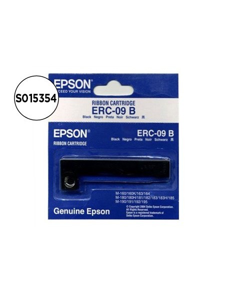 Cinta impresora epson erc-09b negra m-160 163...