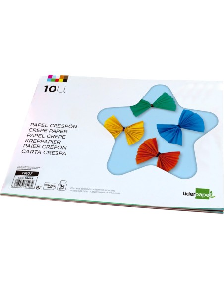 Bloc trabajos manuales liderpapel crespon...