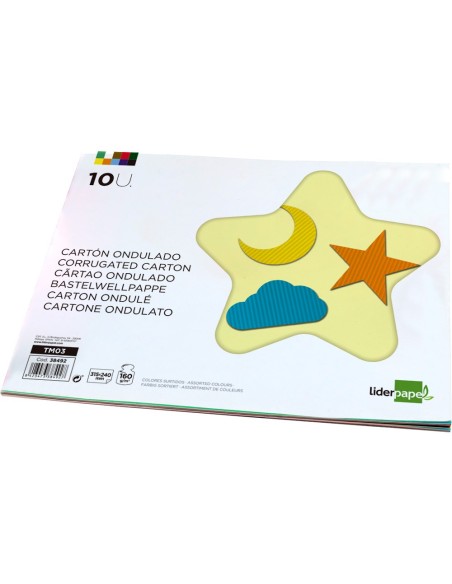 Bloc trabajos manuales liderpapel carton...