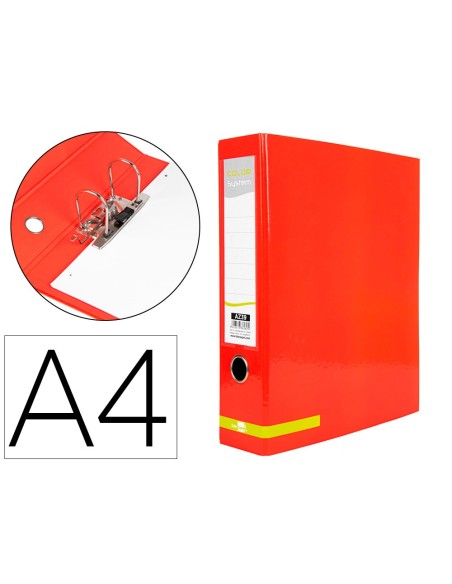Archivador de palanca liderpapel a4 color...