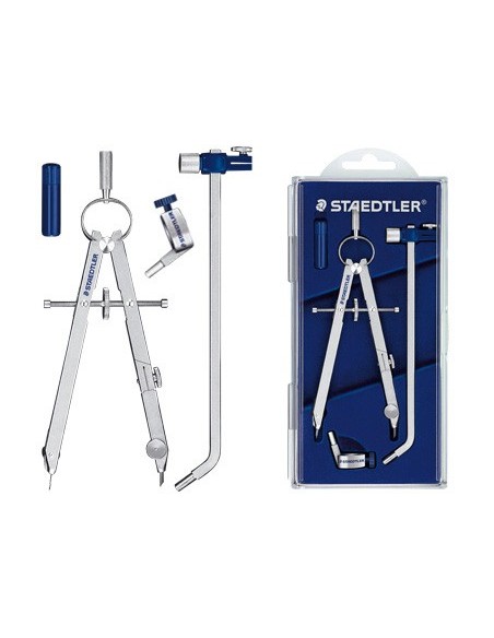 Compas staedtler micrometrico con alargadera...