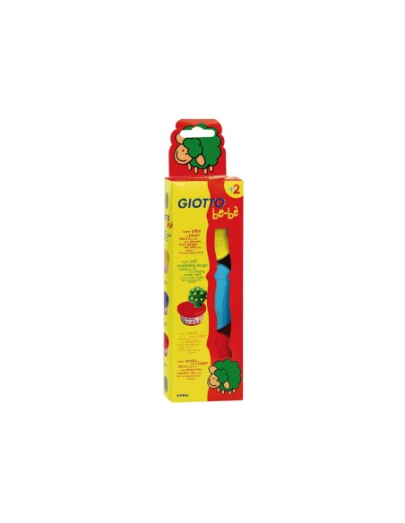 Pasta para modelar giotto bebe pack 3 colores...