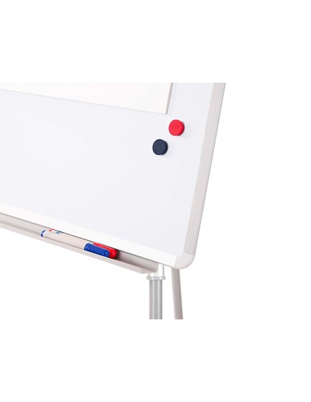 Pizarra blanca q-connect con tripode...