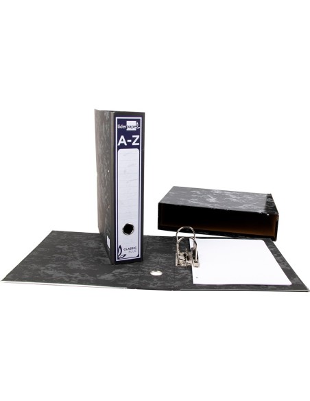 Caja archivador liderpapel classic blue cuarto...