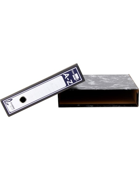 Caja archivador liderpapel classic blue cuarto...