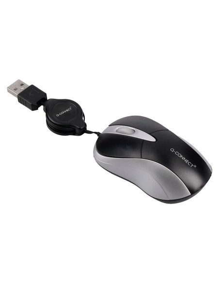 Raton q-connect mini optico 800 dpi retractil...