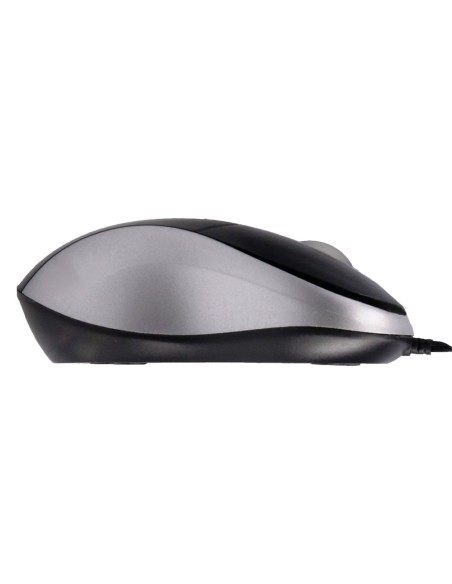 Raton q-connect mini optico 800 dpi retractil usb 1,5 ghz negro