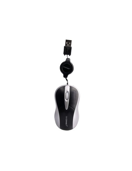 Raton q-connect mini optico 800 dpi retractil...