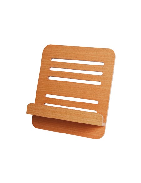 Atril sujetalibros q-connect madera 230x270x30 mm