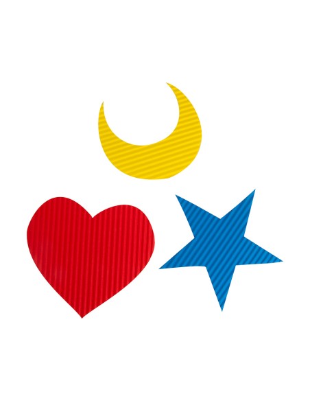 Carton ondulado liderpapel 50 x 70cm 320g/m2 blanco