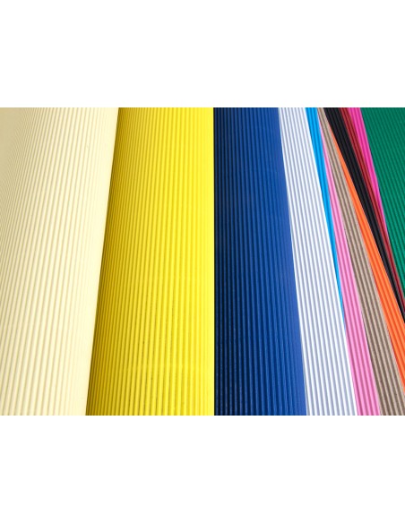 Carton ondulado liderpapel 50 x 70cm 320g/m2 celeste