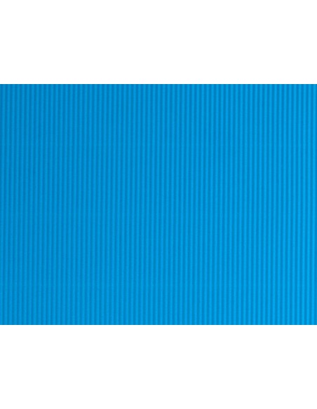 Carton ondulado liderpapel 50 x 70cm 320g/m2 celeste