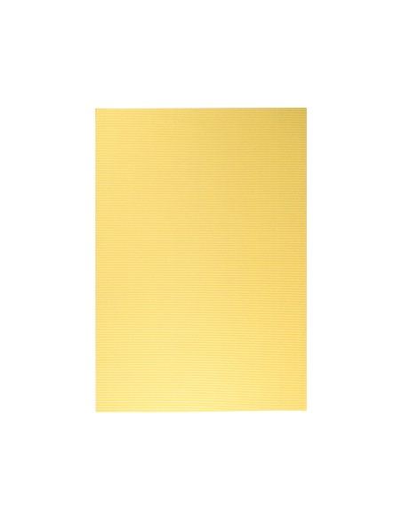 Carton ondulado liderpapel 50 x 70cm 320g/m2 amarillo