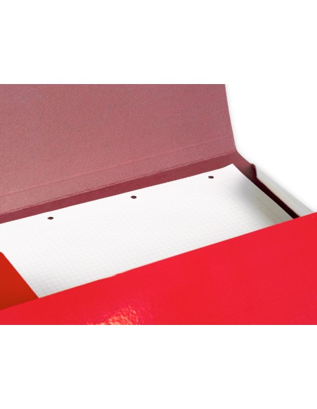 Carpeta liderpapel gomas folio 3 solapas carton plastificado colores surtidos