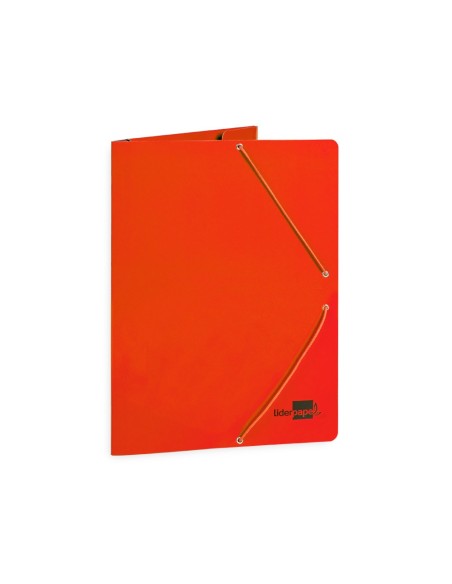 Carpeta liderpapel gomas folio 3 solapas carton...