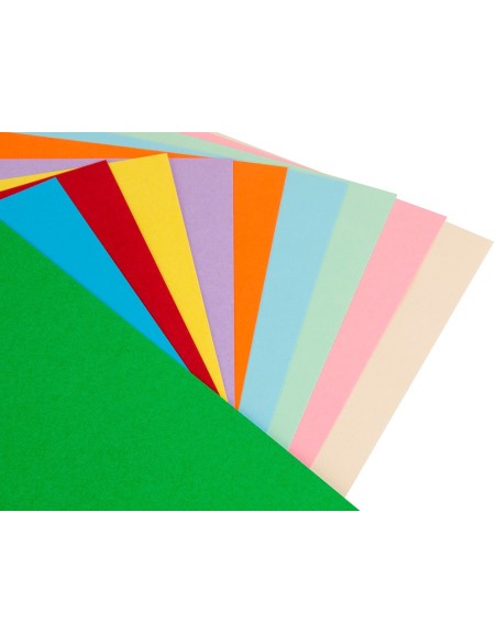 Cartulina liderpapel a4 180g/m2 10 colores...