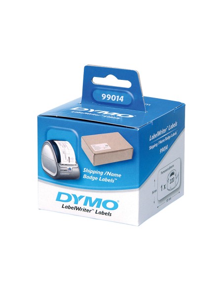 Etiqueta adhesiva dymo 99014 -tamaño 101x54 mm para impresora 400 220 etiquetas uso envios