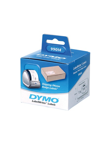 Etiqueta adhesiva dymo 99014 -tamaño 101x54 mm para impresora 400 220 etiquetas uso envios