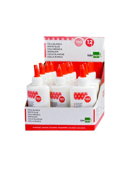Pegamento cola blanca lavable liderpapel bote...