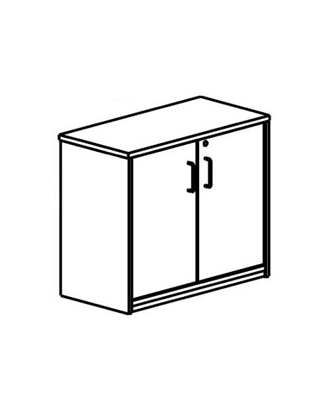 Armario rocada con un estante y dos puertas...