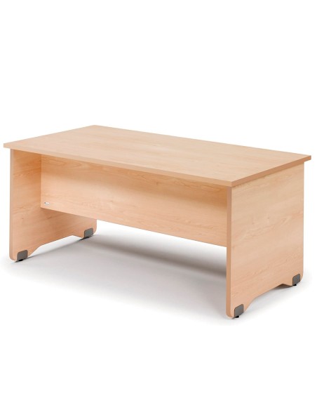 Mesa oficina rocada serie work 200x80 acabado aa01 haya/haya