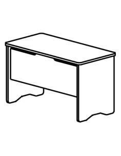 Mesa oficina rocada serie... 2