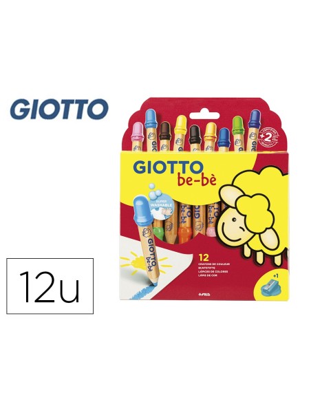 Lapices de colores giotto super bebe caja de 12...