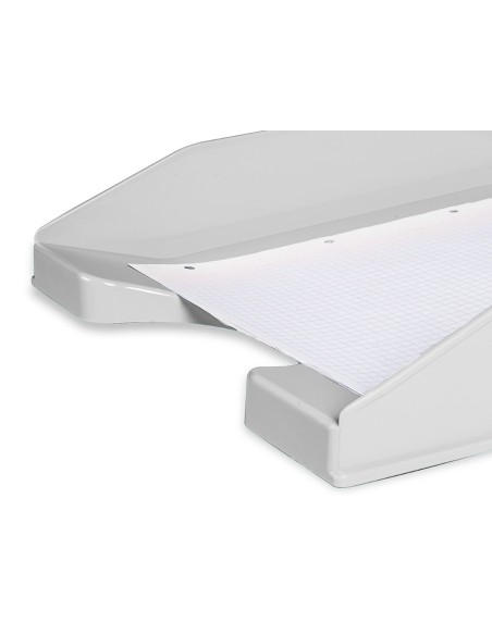 Bandeja sobremesa plastico q-connect gris opaco...