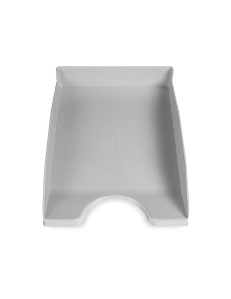 Bandeja sobremesa plastico q-connect gris opaco 240x70x340 mm