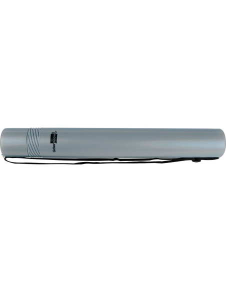 Portaplanos plastico liderpapel diametro 6 cm extensible hasta 80 gris