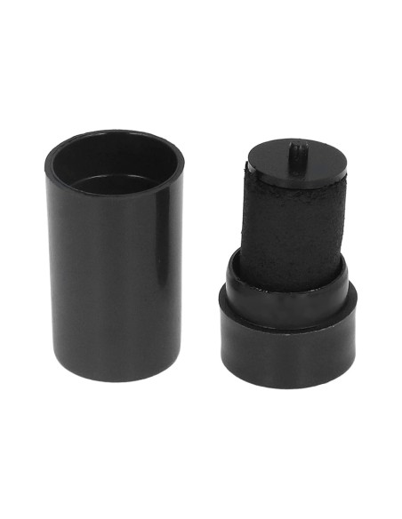 Rodillo entintador q-connect 20 mm tinta color negro para etiquetadora q-connect kf00712