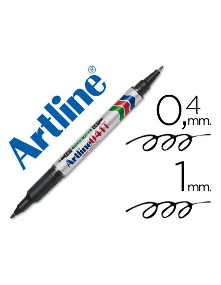Rotulador artline marcador permanente ek-041t...