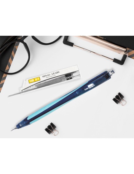Minas liderpapel grafito 0,7 mm hb tubo de 12...