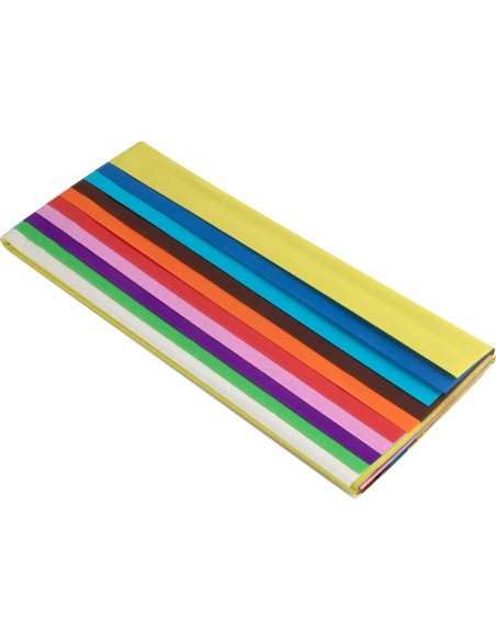 Papel seda liderpapel 52x76cm 18g/m2 bolsa de...