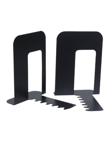 Apoyalibros metalico q-connect kf00837 negro...
