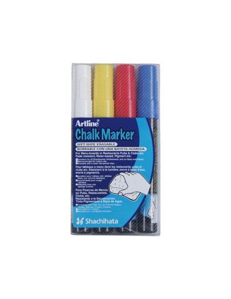 Rotulador artline pizarra verde negra epw-4-st...
