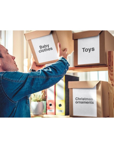 Etiqueta adhesiva q-connect kf00228 -tamaño din...