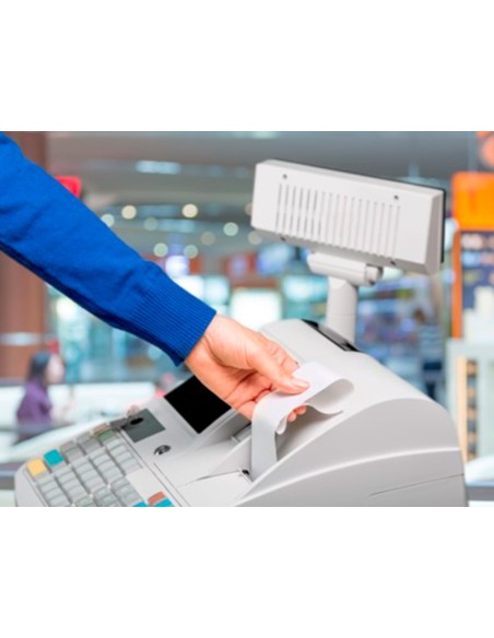 Rollo sumadora termico q-connect 44 mm ancho x...