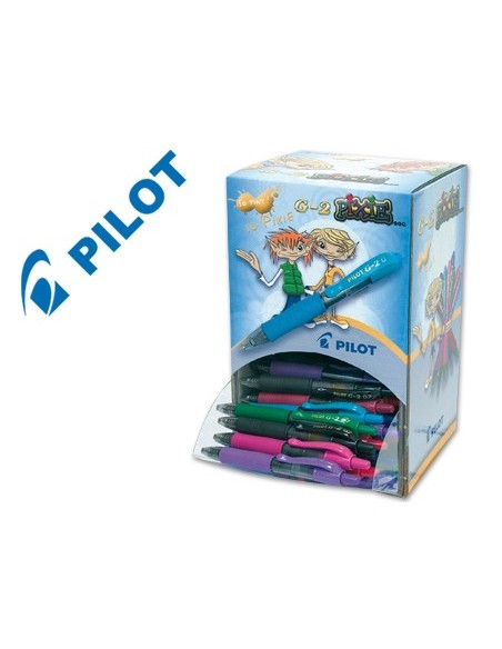 Boligrafo pilot g-2 pixie tinta gel retractil...