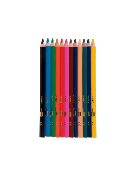 Lapices de colores liderpapel jumbo con...