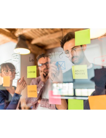 Bloc de notas adhesivas quita y pon q-connect...