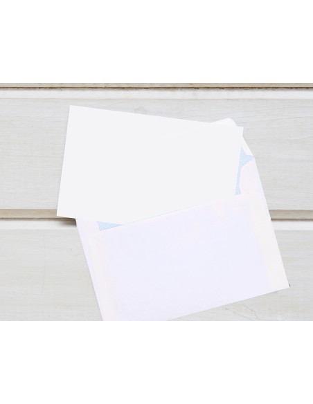 Sobre liderpapel n.19 blanco c6 114x162 mm tira de siliconacaja de 500 unidades